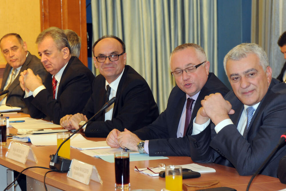 “Neki ljudi lažno svjedoče i ništa im se ne može: “Škrelja i Mandić u ranijem sazivu Odbora za bezbjednost (arhiva), Foto: Luka Zeković