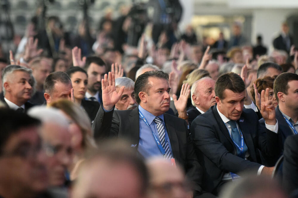 Sa Kongresa DPS, Foto: Boris Pejović