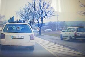 VIDEO Ovaj vozač ne prihvata podgoričku gužvu u saobraćaju