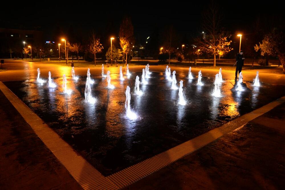 Fontana u Univerzitetskom parku, Foto: Podgorica.me