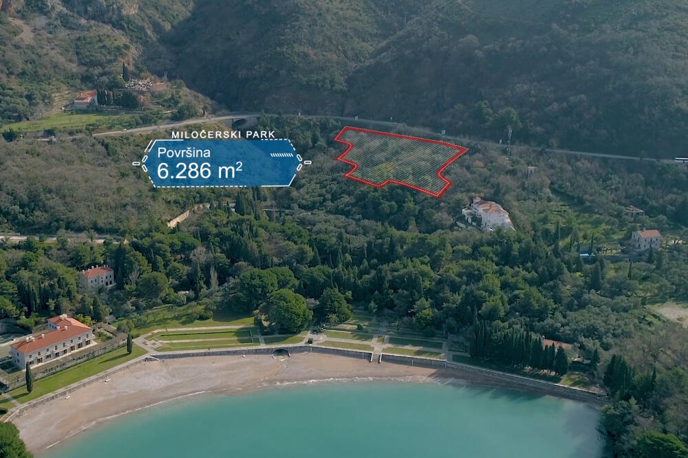 Vrijedno zemljište u Miločerskom parku