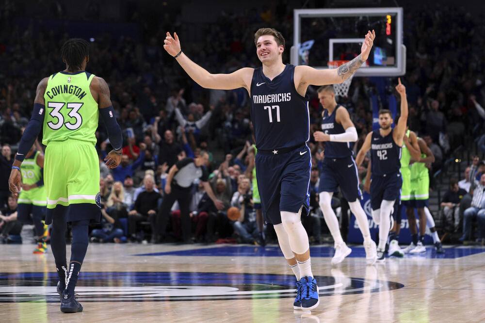 Luka Dončić, Foto: AP