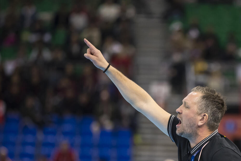 Per Johanson na današnjoj utakmici, Foto: Aniko Kovacs/IHF