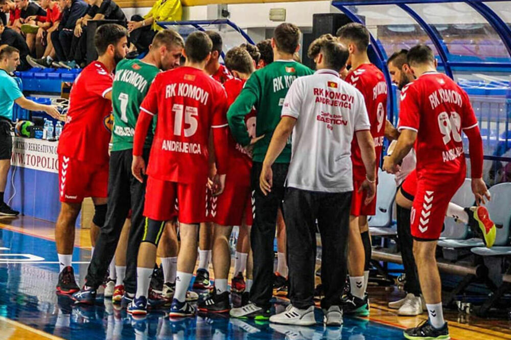 Rukometaši Komova, Foto: RK Komovi