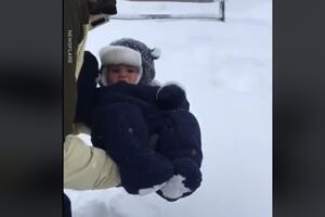 VIDEO Kad sniježne radosti završe kako ne treba