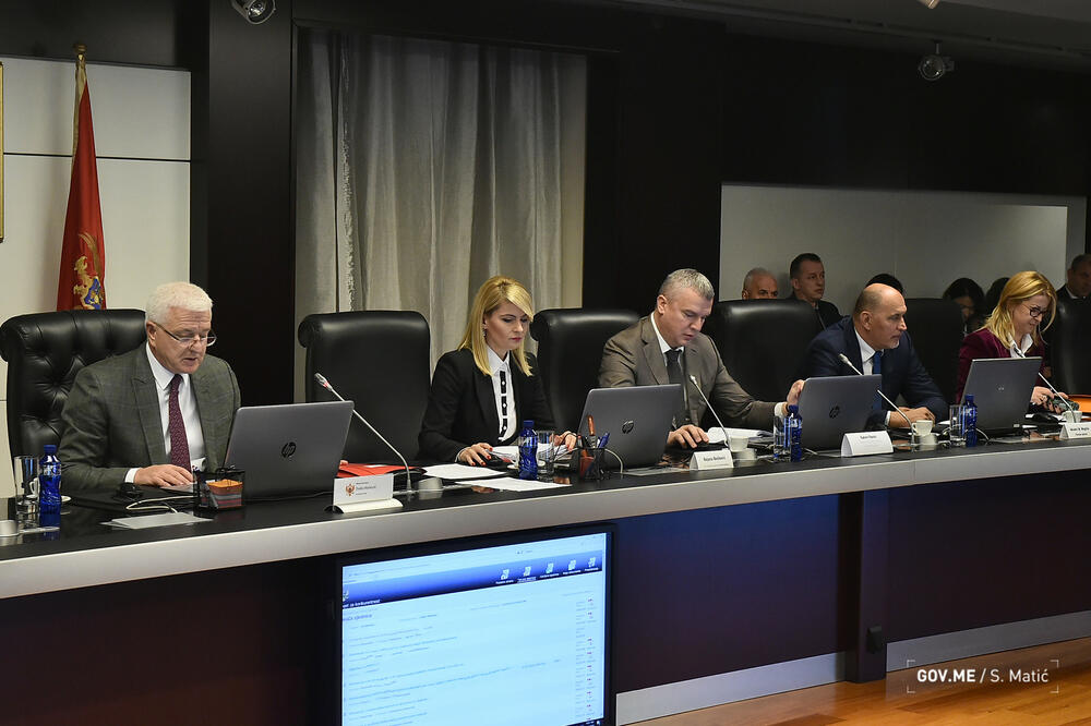 Sa sjednice Savjeta, Foto: Saša Matić/Vlada Crne Gore
