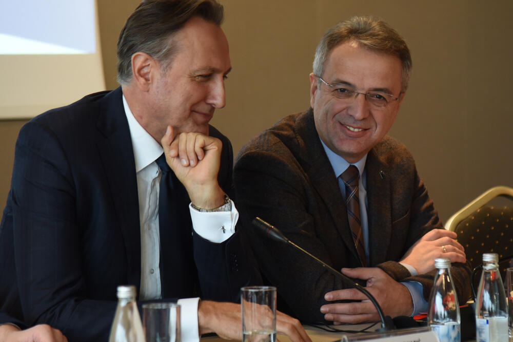 Krivokapić (lijevo), Foto: Savo Prelević