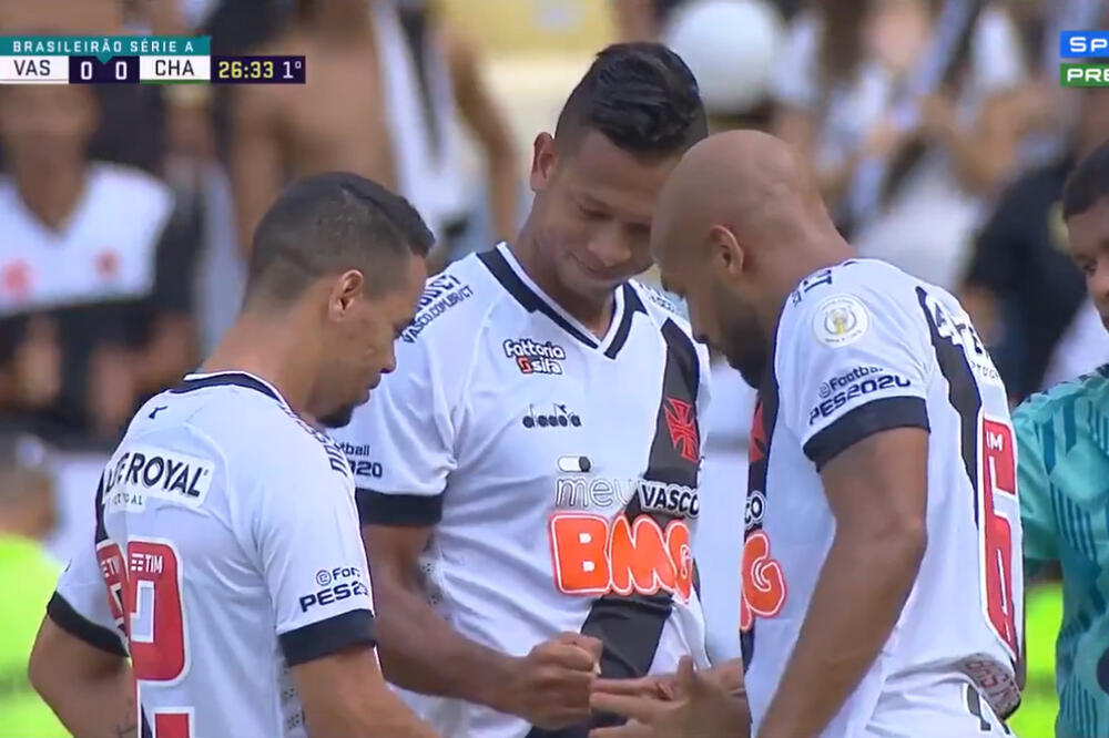 Detalj sa meča, Foto: Printscreen Twitter