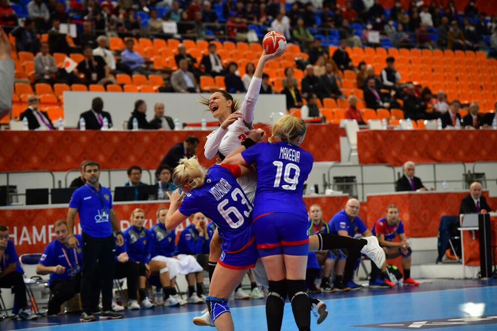 Katarina Buulatović na današnjem meču, Foto: Cristi Preda