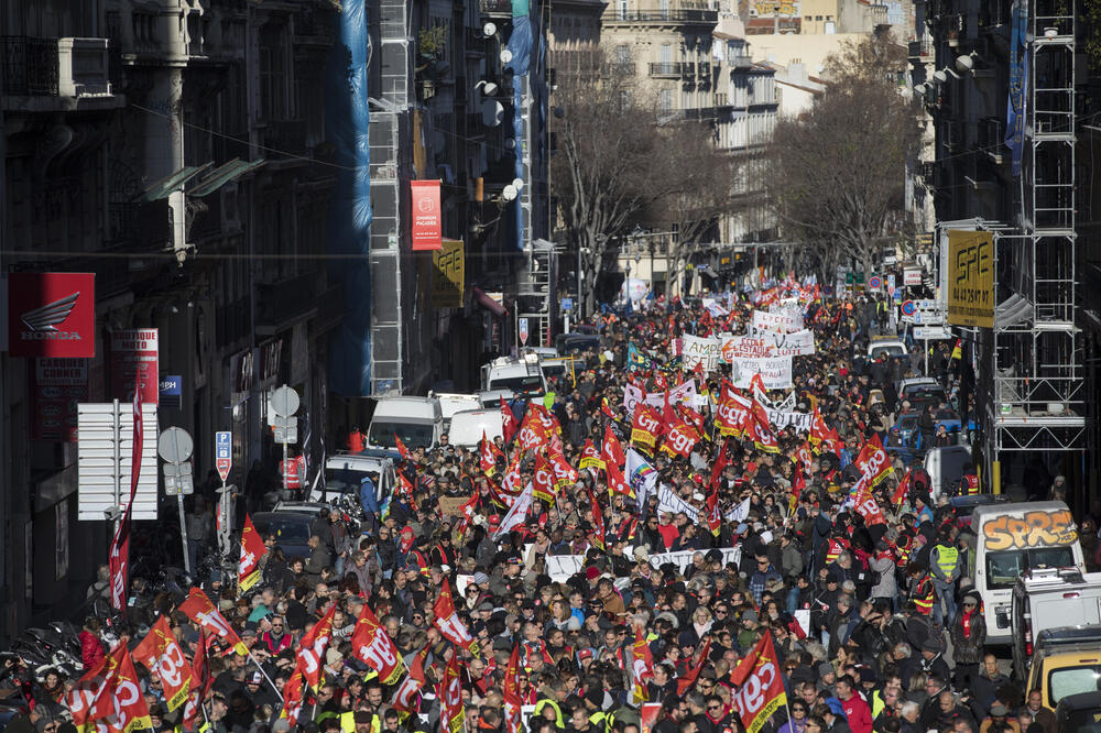Štrajk u Francuskoj, Foto: Beta/AP