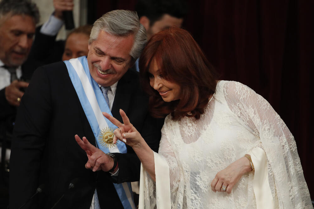 Argentinski predsjednik Alberto Fernandez, Foto: Beta/AP