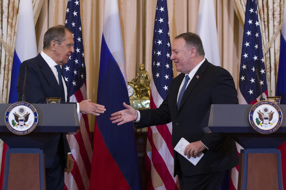 Sa prošlog sastanka Lavrova i Pompea, Foto: AP