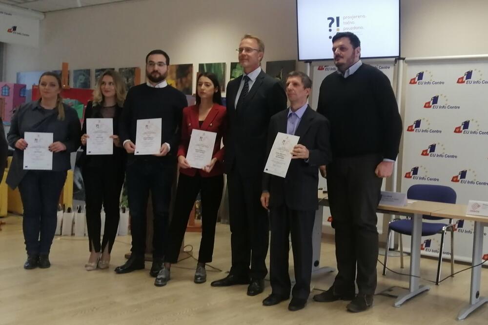 Nagrađeni novinari, Foto: Miloš Rudović