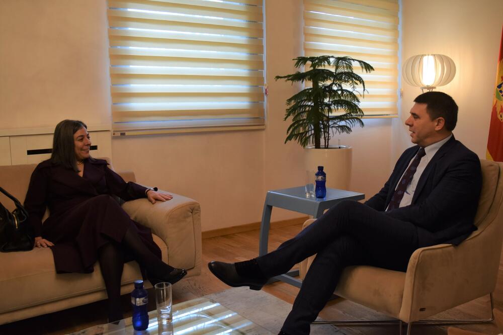 Sa sastanka sa ambasadorkom Portugalije, Foto: Vlada Crne Gore