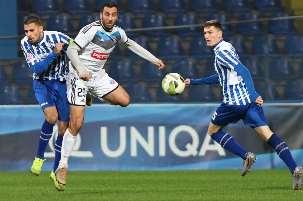 Sa meča Budućnost - Rudar, Foto: Savo Prelević