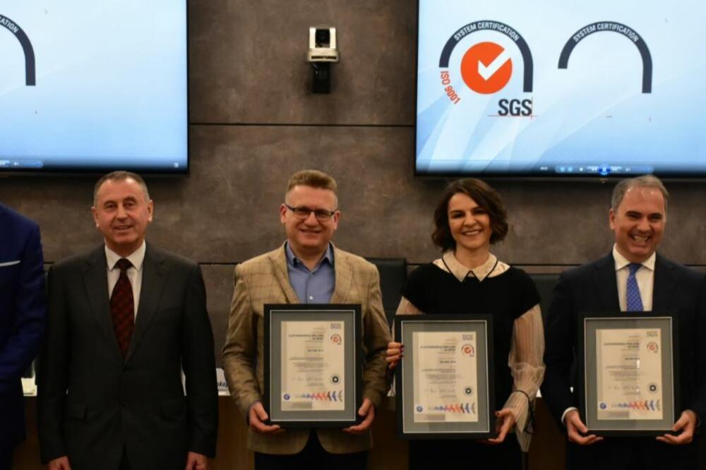 Sa dodjele sertifikata, Foto: EPCG