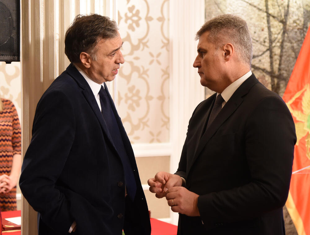 Crna Gora ima izuzetne ljude, ocijenila je danas ministarka nauke Sanja Damjanović. Ona je, u društvu premijera Duška Markovića, podijelila 3,5 miliona eura nagrada, stipendija i grantova. U galeriji fotoreportera "Vijesti" Luke Zekovića pogledajte kako je bilo na svečanosti u "Vili Gorica" u Podgorici.