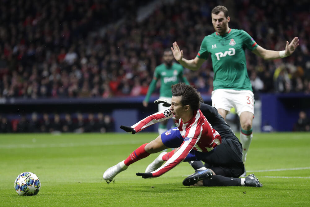 Sa meča Atletiko - Lokomotiva, Foto: AP