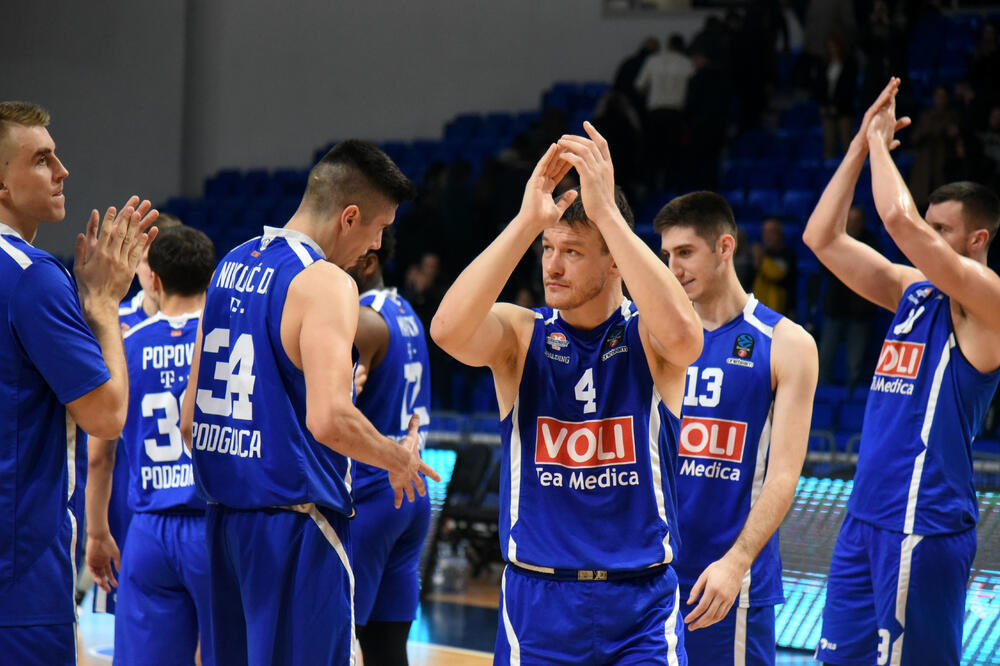 Košarkaši Budućnosti, Foto: BORIS PEJOVIC