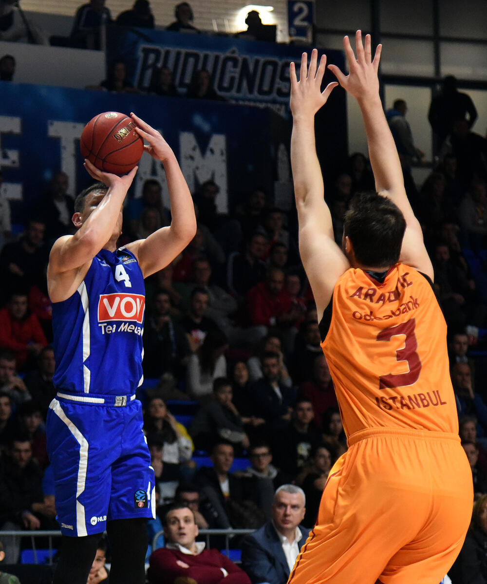 Sa meča Budućnost - Galatasaraj