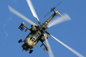 Pad vojnog helikoptera u Krasnodaru, poginule dvije osobe
