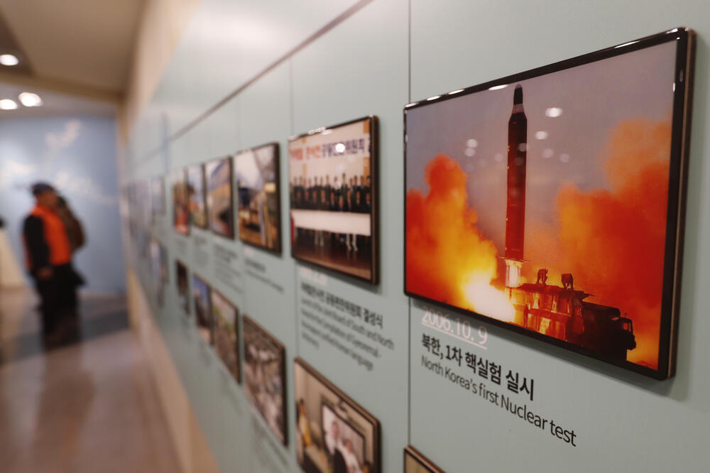 Južna Koreja: Slika prikazuje lansiranje rakete u Sjevernoj Koreji, Foto: BETA/AP