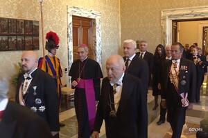 VIDEO Pogledajte prijem Markovića u Vatikanu