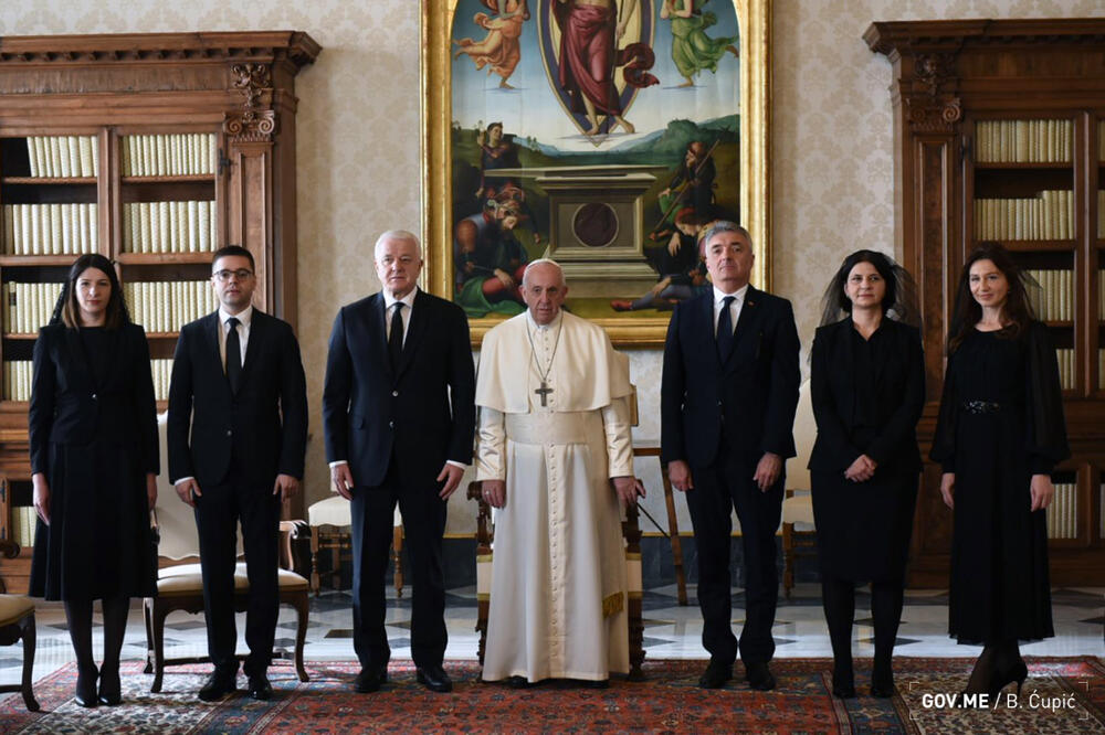 Danas u Vatikanu, Foto: Vlada Crne Gore