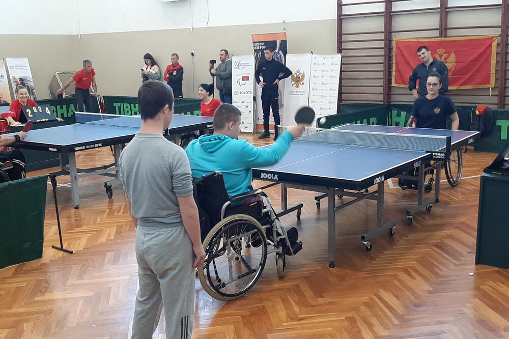 Prvenstvo Crne Gore u stonom tenisu za osobe sa invaliditetom