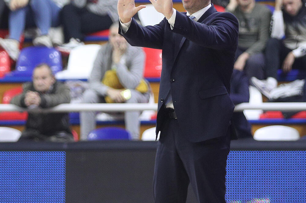 Petar Mijović na večerašnjoj utakmici, Foto: FMP