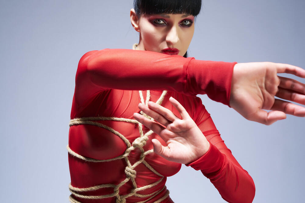 Model iz kolekcije “Fucking Love” Marte Miljanić, Foto: Braca Nadeždić