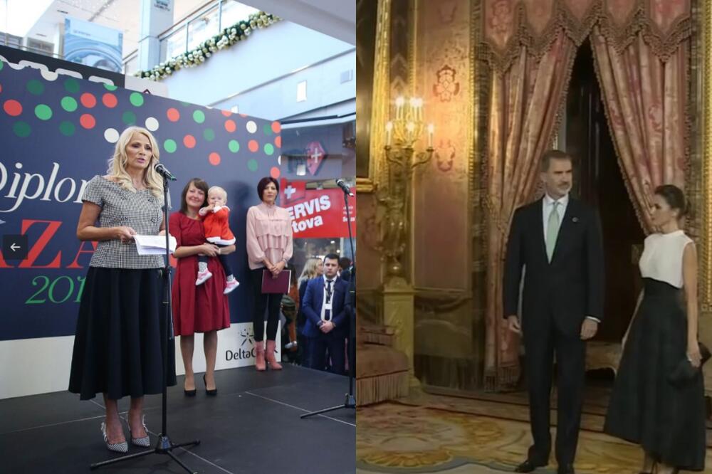 Lidija Đukanović, kraljica Leticija sa suprugom, Foto: Instagram/predsjednik.me