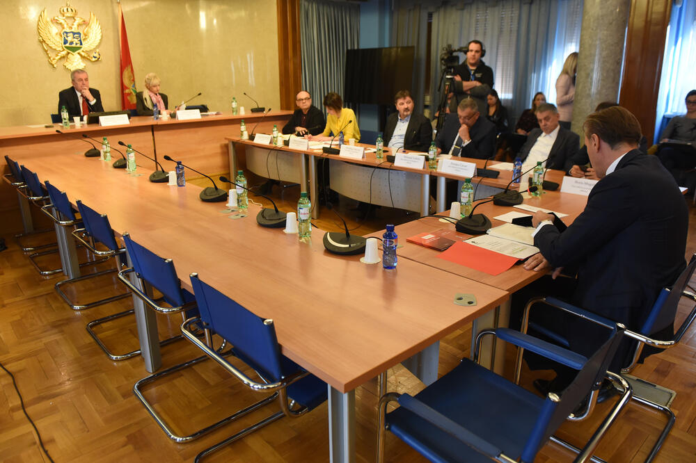 Sa ranije sjednice Odbora, Foto: Savo Prelević