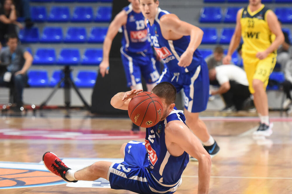 Sa meča Budućnost - Oldenburg, Foto: Savo Prelević