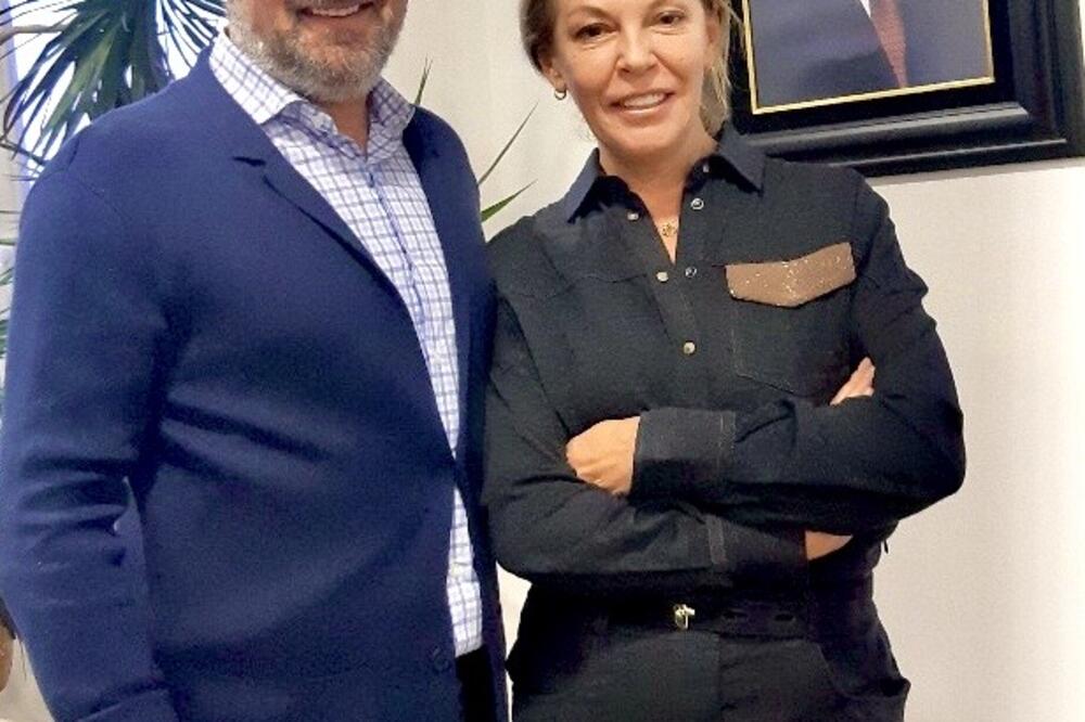 Pavićević i Ružica Pavlović Đinđić, Foto: Crnogorska
