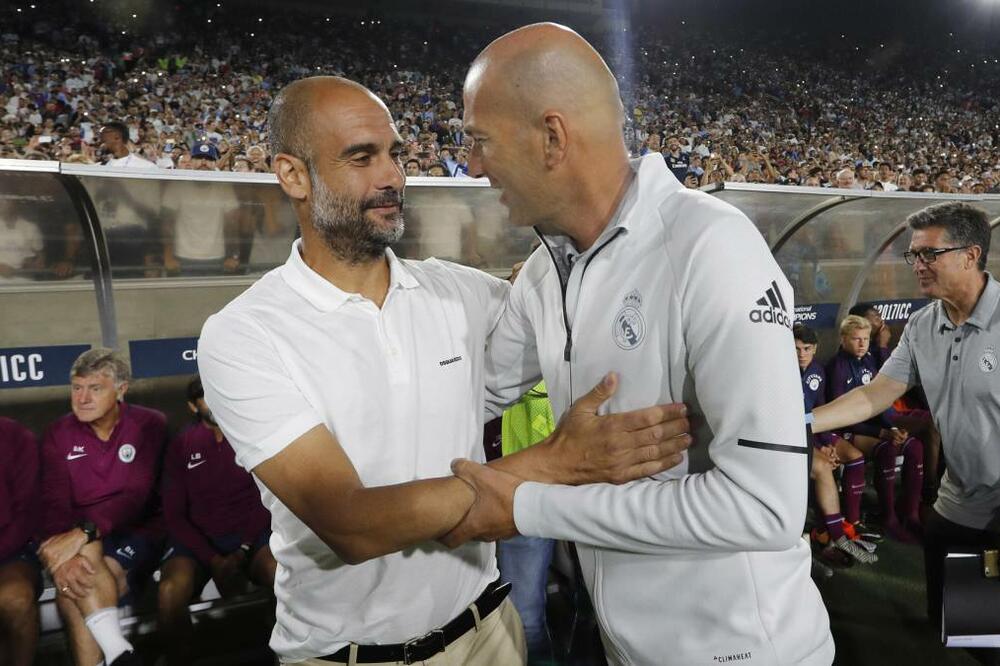 Gvardiola i Zidan, Foto: As.com