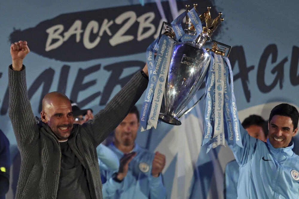 Gvardiola i Arteta, Foto: Beta/AP