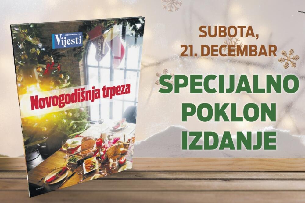 Novogodišnja trpeza, Foto: Vijesti