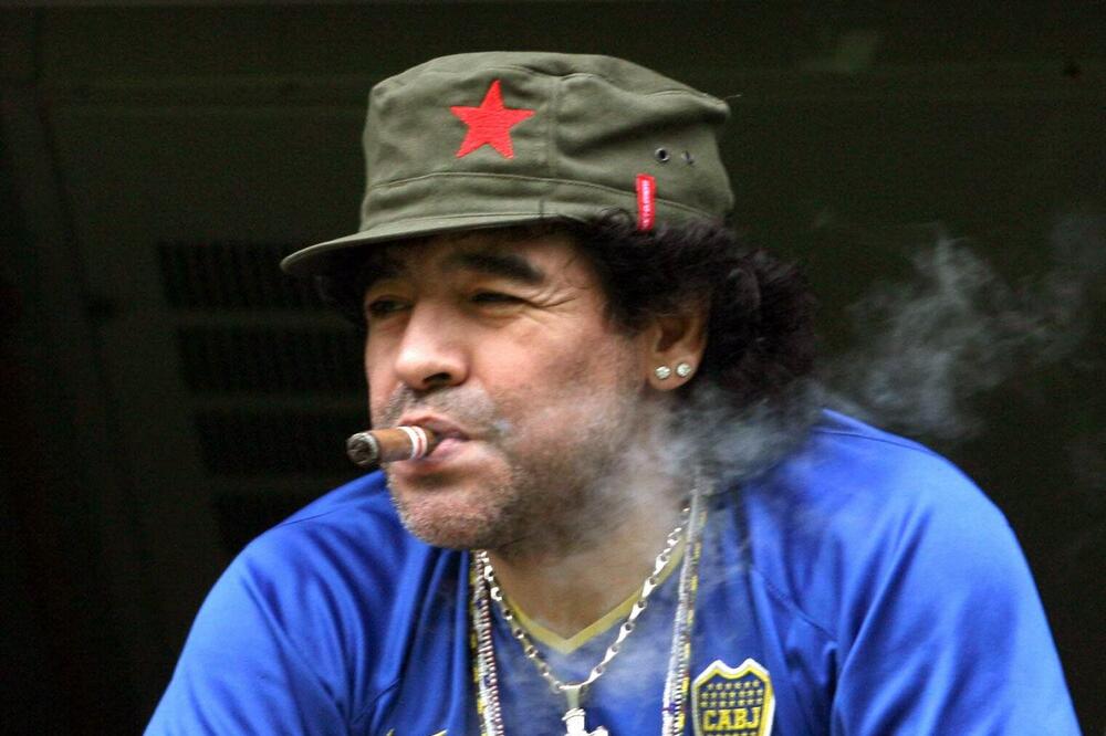 Maradona na Kubi