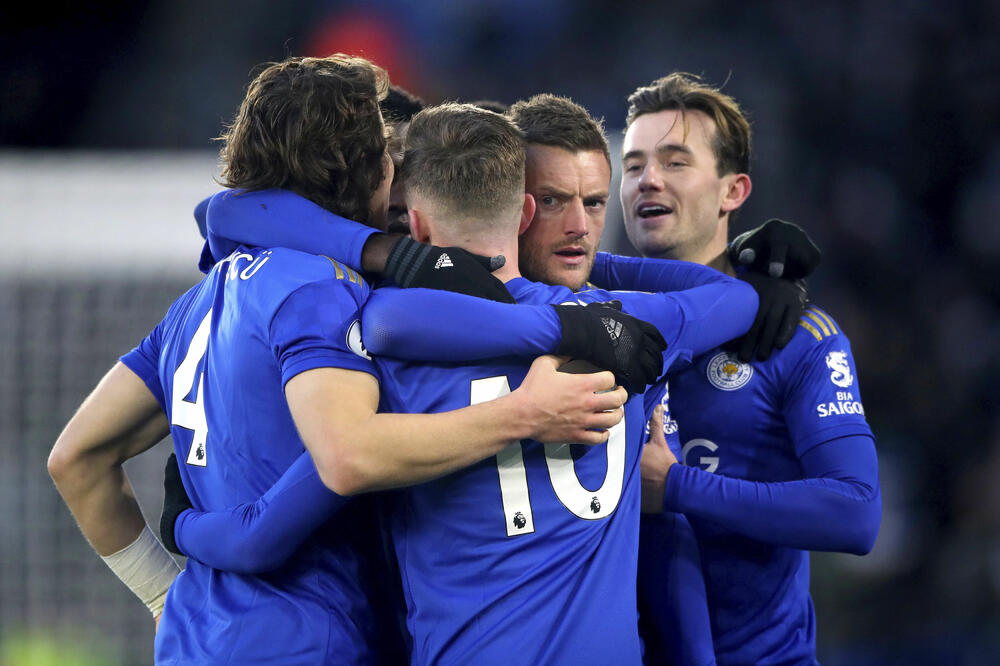 Fudbaleri Lestera, Foto: PA Wire