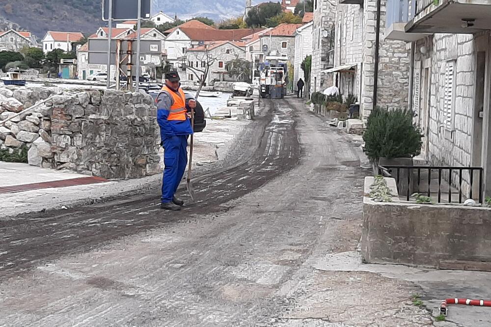 Radovi u Lepetanima, Foto: Siniša Luković