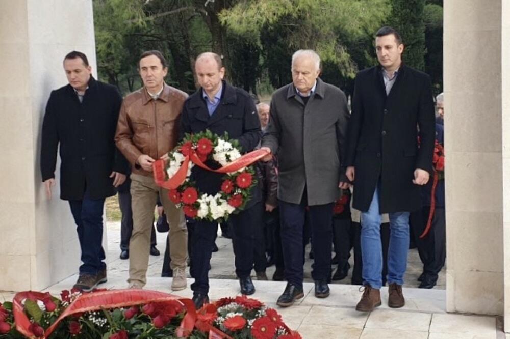 Delegacije Demokratske narodne partije Crne Gore i Jugoslovenske komunističke partije Crne Gore, Foto: DF