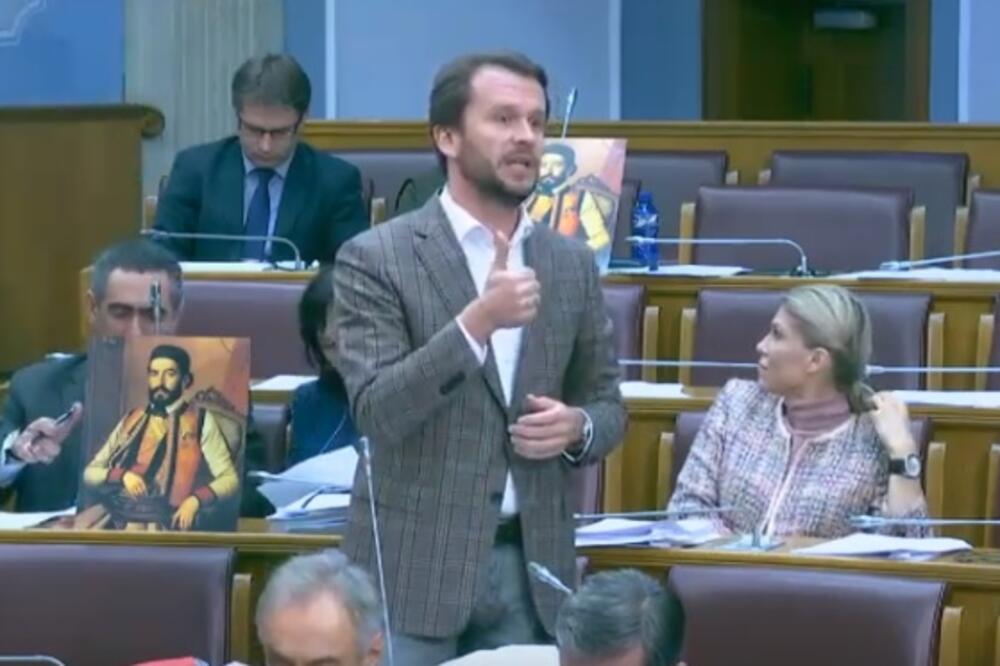 Konjević, Foto: Screenshot/Skupština Crne Gore
