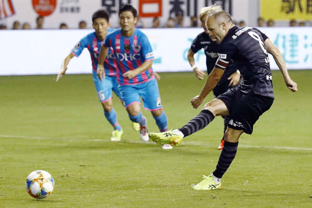 Andres Iniesta, Foto: Kyodo News