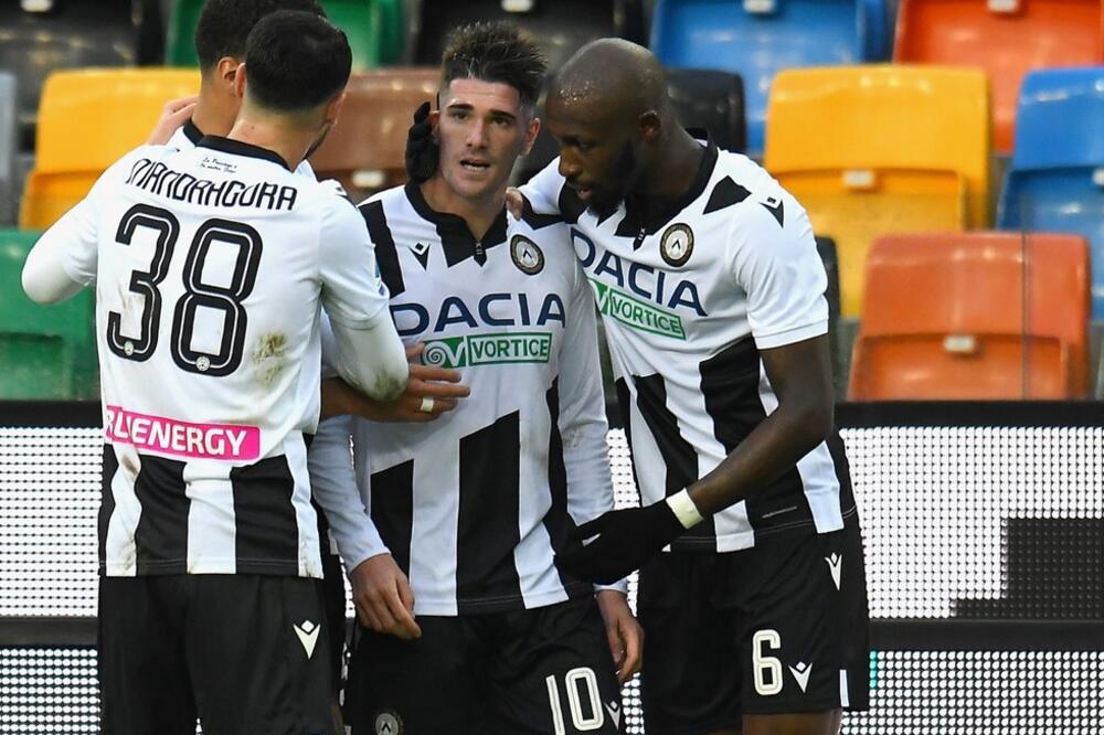 Udineze pobijedio peti put, Foto: Twitter.com
