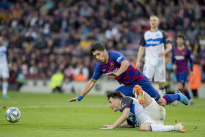 Barsa goleadom zaključila godinu, Mesi deveti put izbrojao do 50