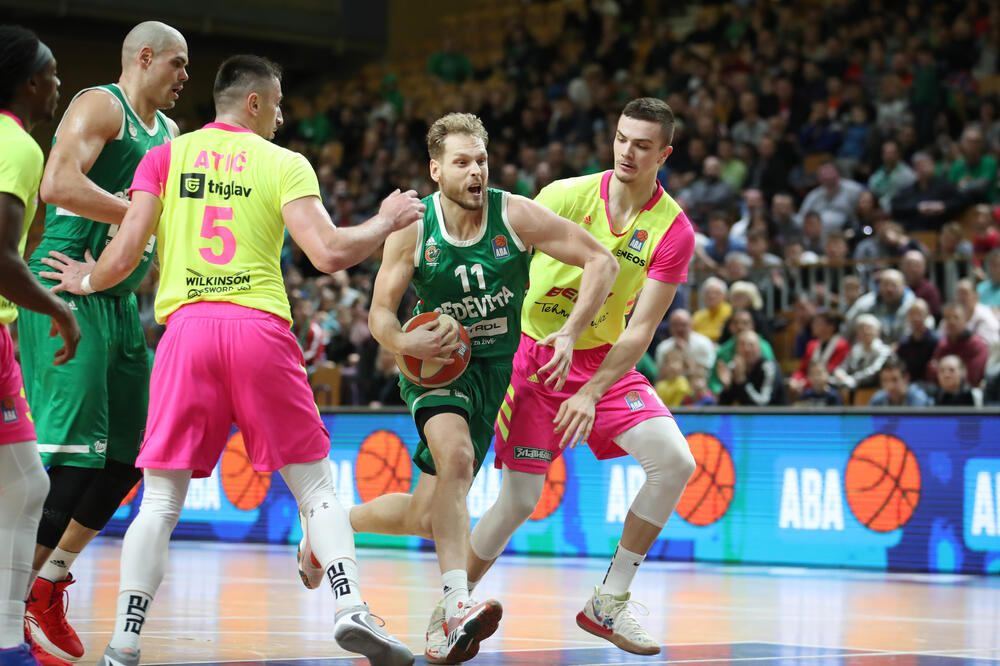 Jaka Blažič na meču sa Megom, Foto: Ales Fevzer