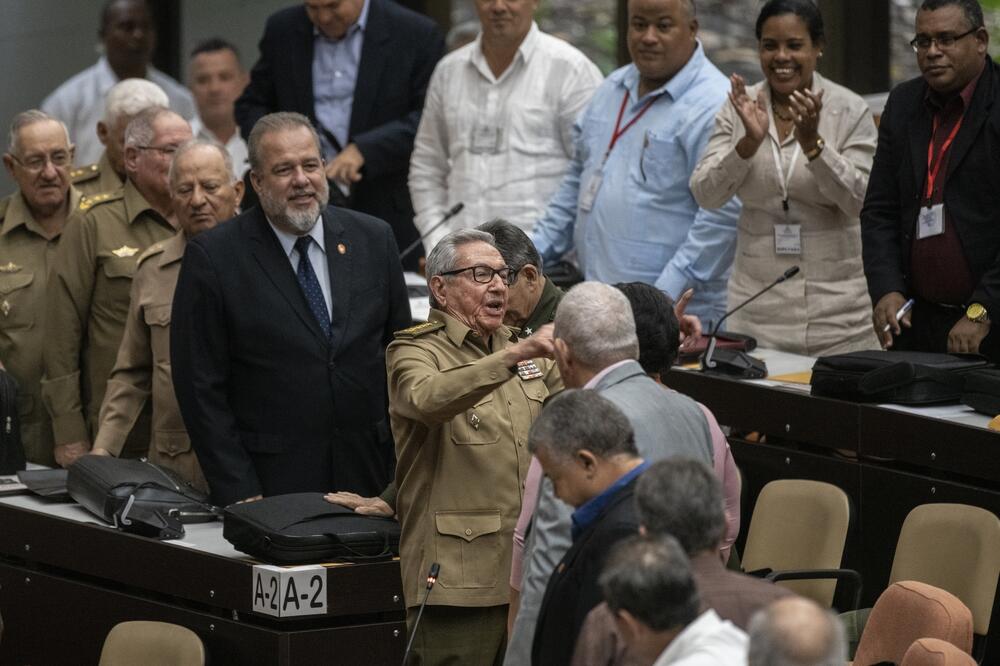 Detalj iz kubanskog parlamenta, Foto: Ramon Espinosa/AP
