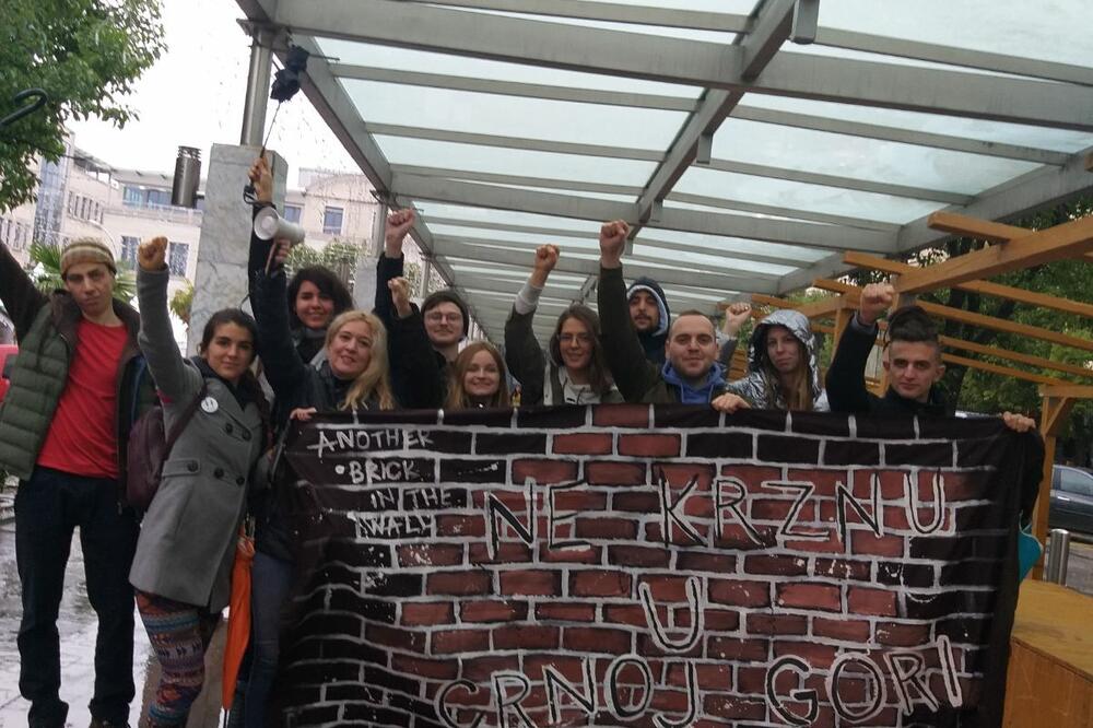 Marš protiv krzna u Podgorici, Foto: Privatna arhiva