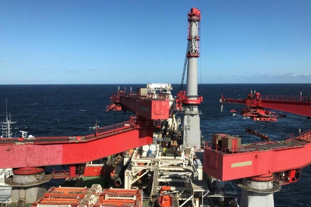 Meta sankcija su kompanije koje postavljaju cijevi gasovoda, Foto: Reuters